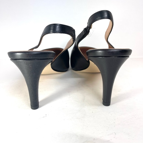 NWOT Cole Haan Vandam Leather Slingback Pumps Size 10B - Picture 6 of 11